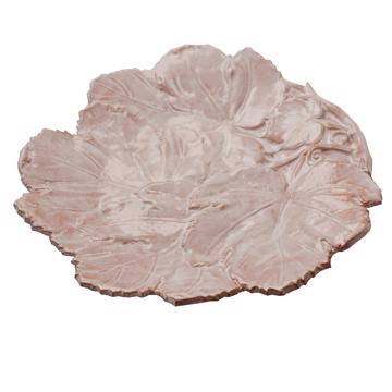 Assiette Chablis en faïence estampée, blanc snow [3]