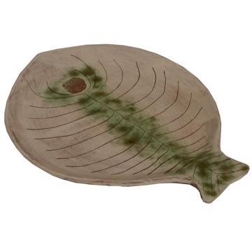 Japanese Fish plate in sandstone