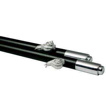 Charms Chopsticks in Ebony, black, snail [5]