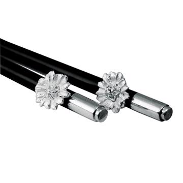 Charms Chopsticks in Ebony, black, sunflower [4]