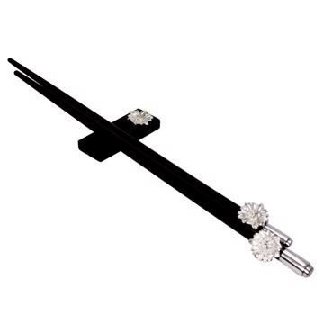 Charms Chopsticks in Ebony, black, sunflower [3]