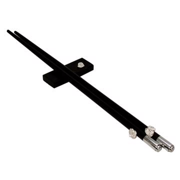 Charms Chopsticks in Ebony, black, rose [3]