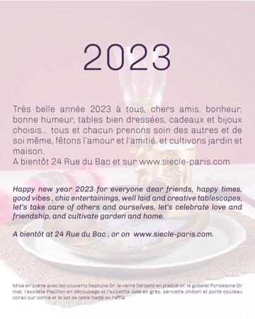 Nos Vœux pour 2023