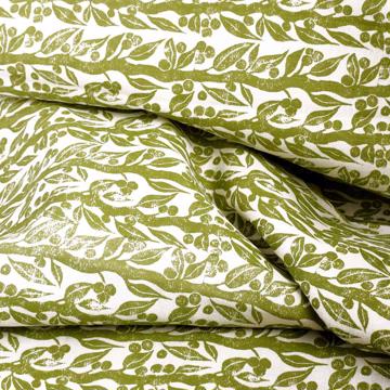 Forest runner in linen, peridot green, 1m50 [3]