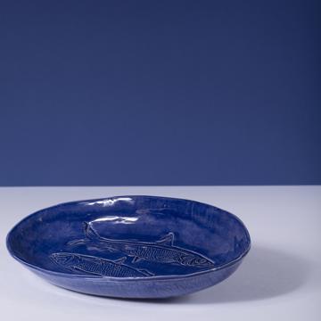 Sardine Dish in Earthenware