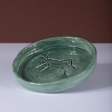Criquet dish in earthenware