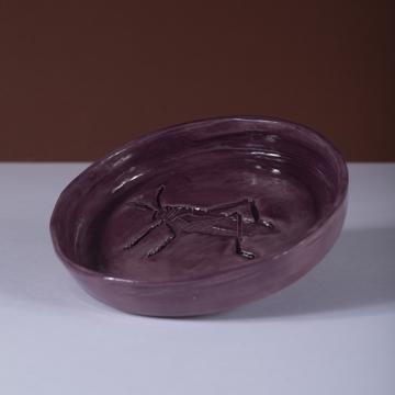 Criquet dish in earthenware