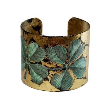 Manchette Découpage Trèfle en cuivre doré, multicolore [3]