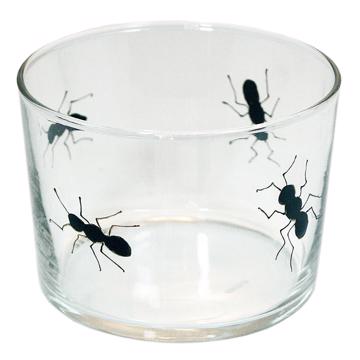 Verre Fourmis en émail sur Cristallin, noir [3]