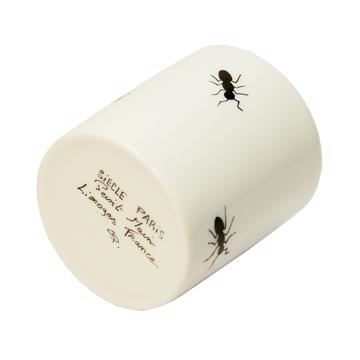 Ant collection in Limoges porcelain, white, 5,5 cm [4]