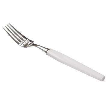 Fourchette Piano en résine et inox, blanc, table  [3]