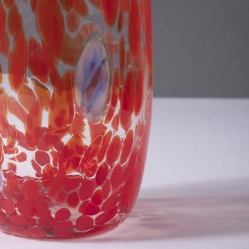 Lolipop Glass in Murano glass, red  [2]