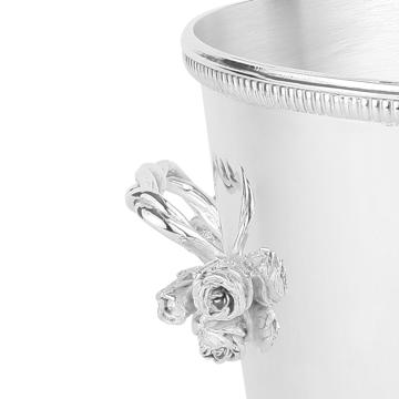 Seau à champagne Roses en métal argenté, argent [3]