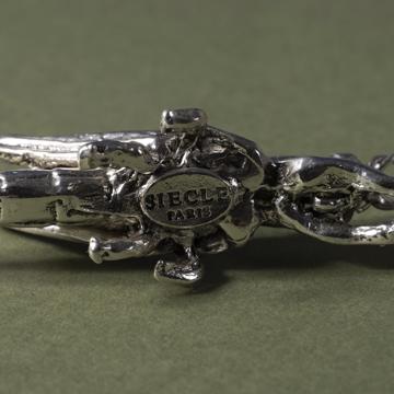 Porte couteau Sauterelle en métal argenté ou doré, argent, 1 pièce [4]