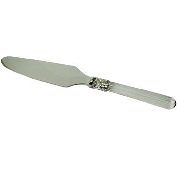 Pelle à tarte Fidélio en cristal et métal argenté, transparent [3]