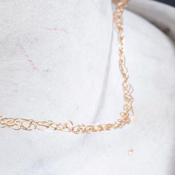 Collier Lien en plaqué or , or, 52 cm [3]