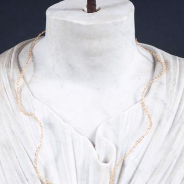 Collier Lien en plaqué or , or, 68 cm [3]