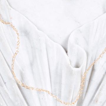 Collier Lien en plaqué or , or, 68 cm [4]