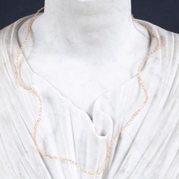 Collier Lien en plaqué or , or, 68 cm [2]