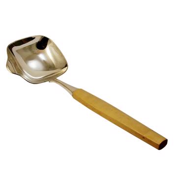 Poche à crème Tokyo en bois ou corne, jaune paille [3]
