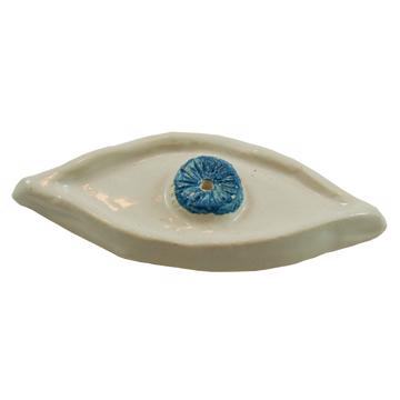 Eye incense base in earthenware