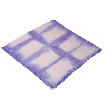 Shibori Napkin in Linen, lila
