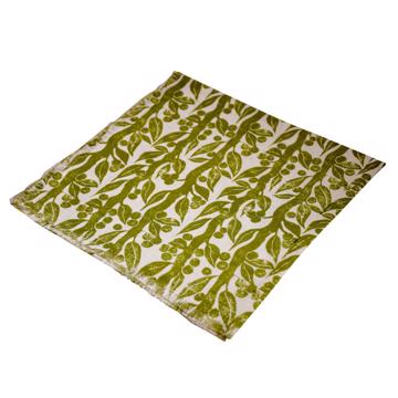 Serviette de table Forêt en lin sérigraphié