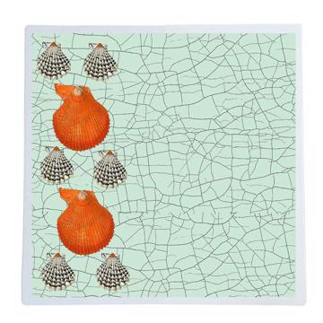 Coquillages, Sets de Table Chromo Plastifié, bleu clair, coquillage 6 [1]