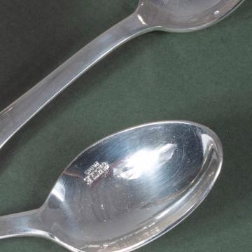 Petites cuillère Basse Cour en métal argenté, argent, lapin [4]