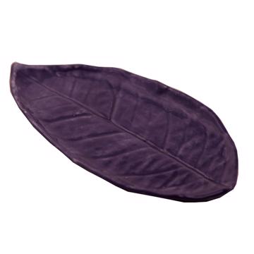 Lemon leaf in earthenware, violet