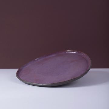 Black Stone table service in sandstone, violet, dessert [1]