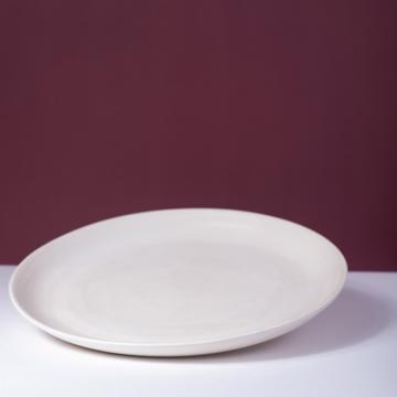 Service Crato en faïence tournée, blanc, 24 cm diam. [1]