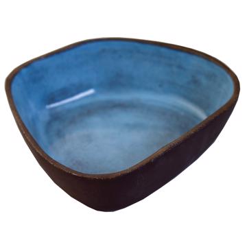 Black Stone table service in sandstone, light blue, deep plate [3]