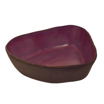 Black Stone table service in sandstone, violet, deep plate [3]
