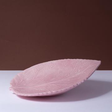 Hydrangea table plate in earthenware