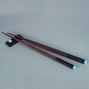 Baguettes Cristal en bois de rose, bleu ciel [1]