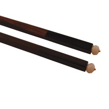 Baguettes Cristal en bois de rose, rose clair