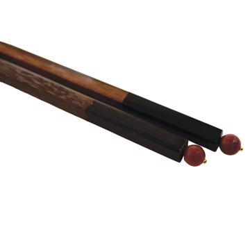Baguettes Pierres Naturelles et bois de rose, rouge foncé [4]