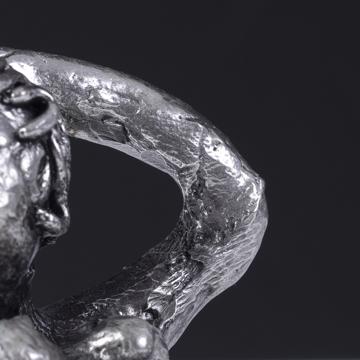 Silver plated bathers, silver, on her back [2]