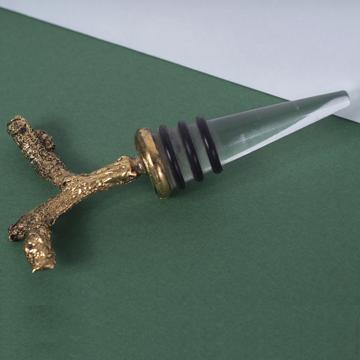 Branch Stopper in silver or gold plated