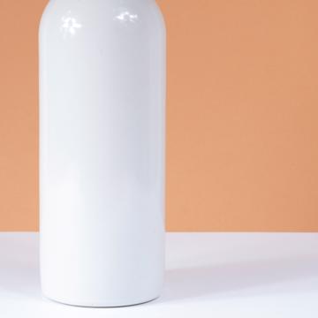 Bouteille Oeil en Faïence et Grès, vieux rose, 75 cl [4]