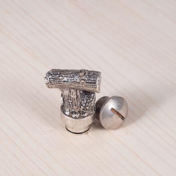 Branch lock in casted metal