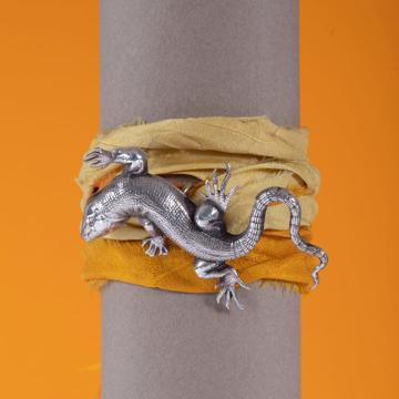 Bracelet Lézard et Sari