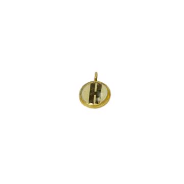Alphabet Charms in Resin and Gold Plated, multicolor, h [1]