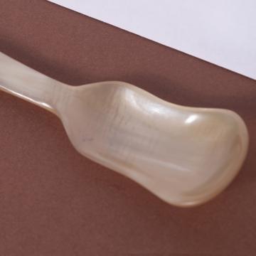 Cuillère Violon en corne, argent, papillon [4]
