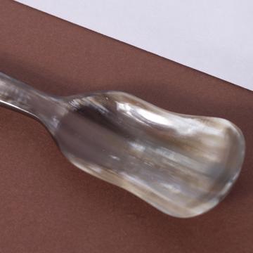 Cuillère Violon en corne, argent, rose [4]