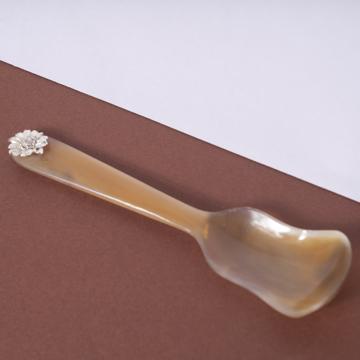 Cuillère Violon en corne, argent, tournesol [1]