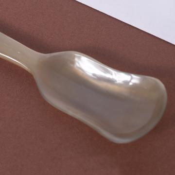 Cuillère Violon en corne, or, rose [4]