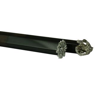 Baguettes Singe en bois de rose, argent