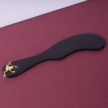 Horn Spreader, gold, frog [1]